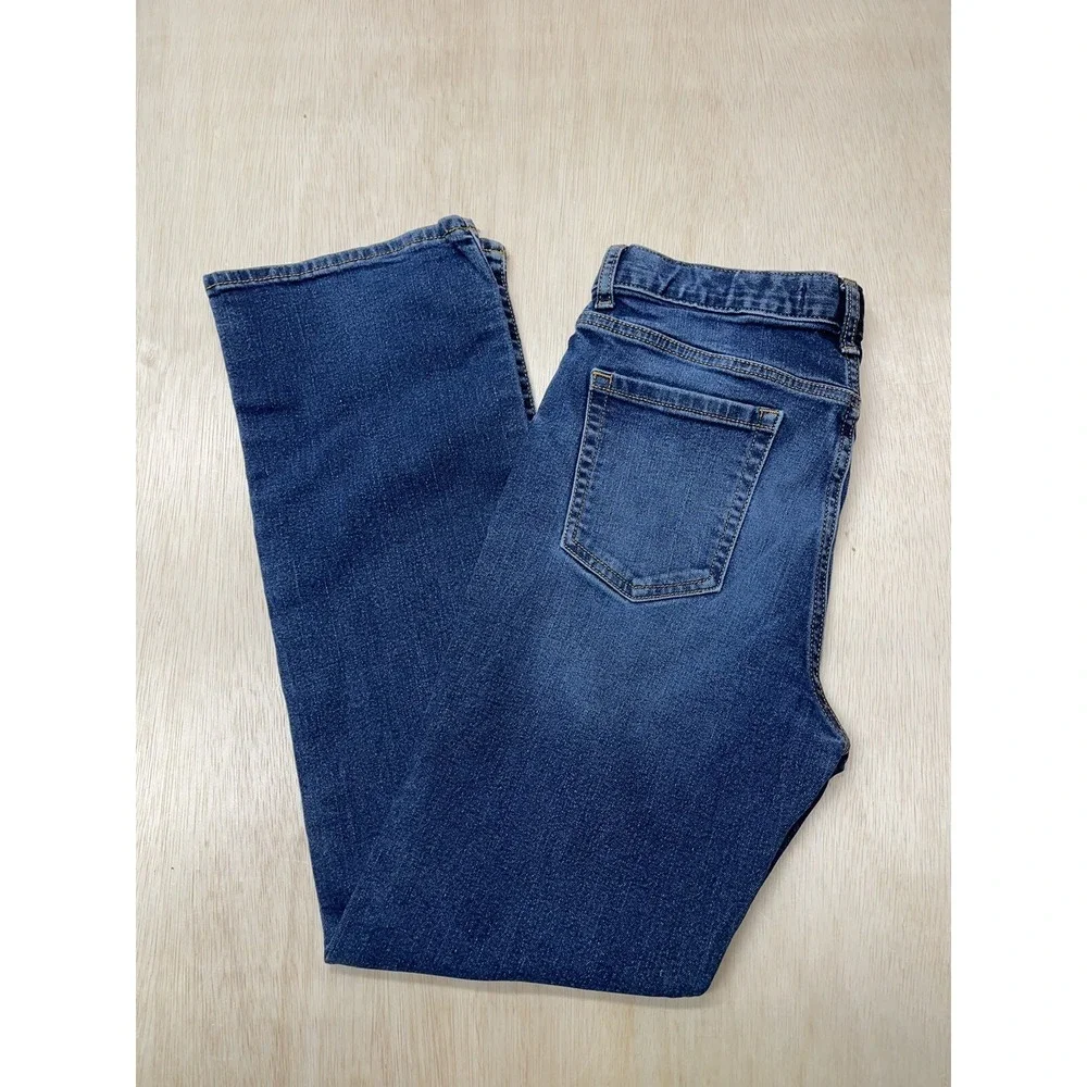 Old Navy Boys Size‎ 14 Boot Cut Built In Flex Jeans Approx 28x28